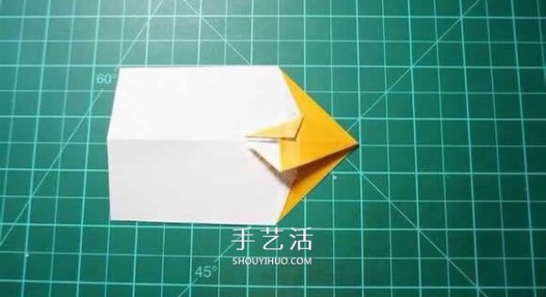 How to make a realistic goat origami with hand-made origami 3D goat illustration