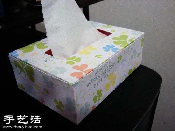 Tissue box making tutorial DIY handmade tissue box