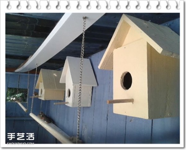 How to transform a chicken coop into a birdhouse, a homemade large-space birdhouse DIY tutorial