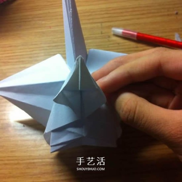 How to fold a thousand paper crane storage box into origami into a thousand paper crane storage box