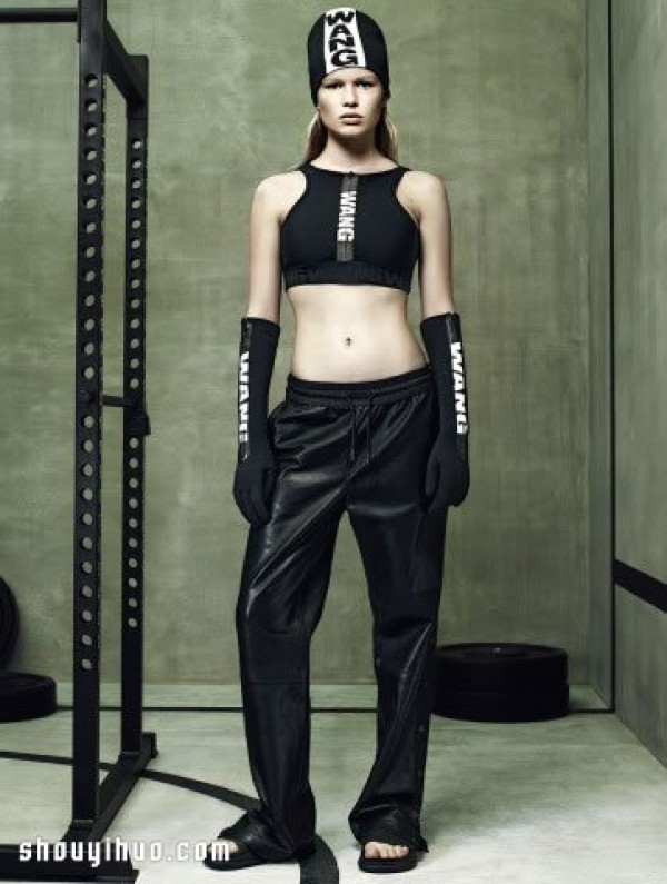 Alexander Wang and H&M minimalist street sports items