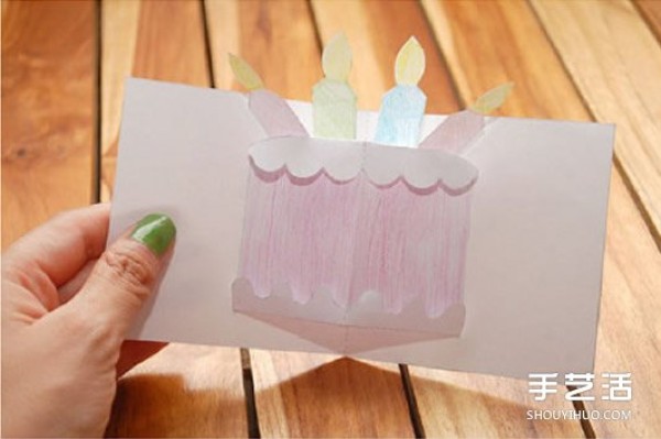 How to make a three-dimensional birthday card How to make a three-dimensional birthday card