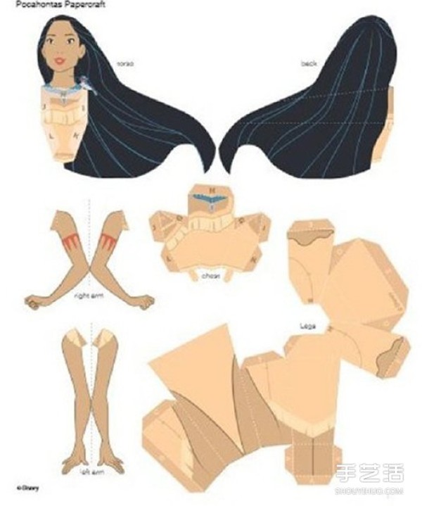 Disney Princess Origami Pattern Origami Disney Princess Expansion