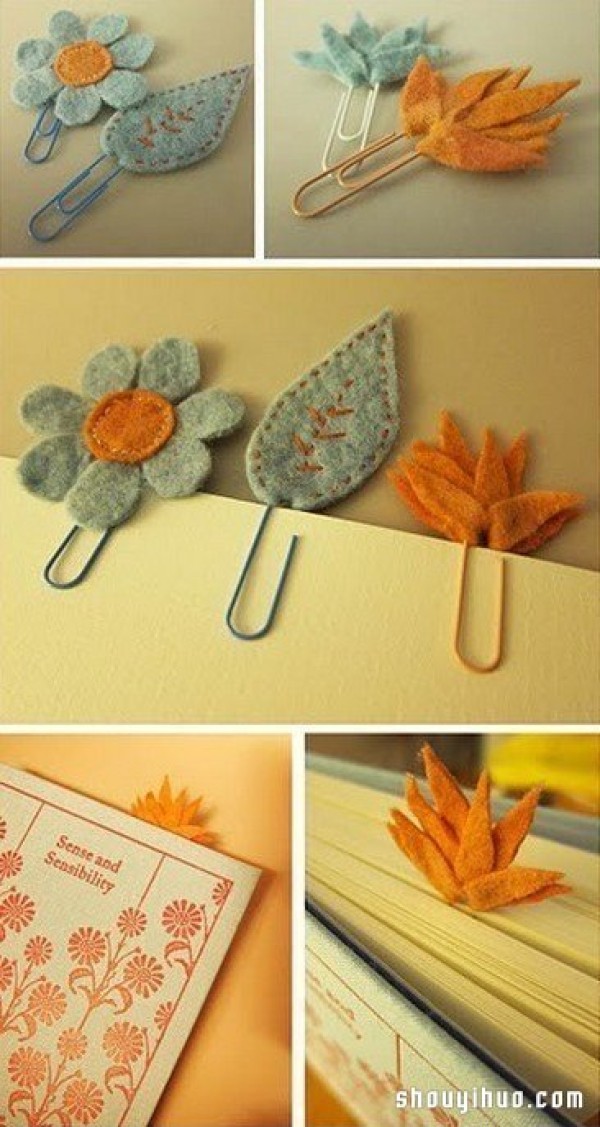 A super cute little fabric bookmark that you will never want to take out and use