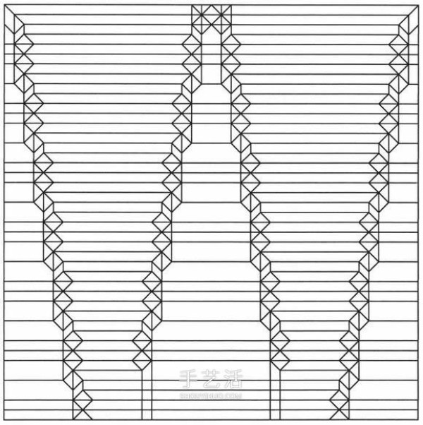 The origami method of shark mouth, step by step diagram of how to fold the sharks mouth