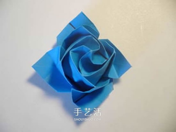 How to fold handmade roses, tutorial on how to fold roses