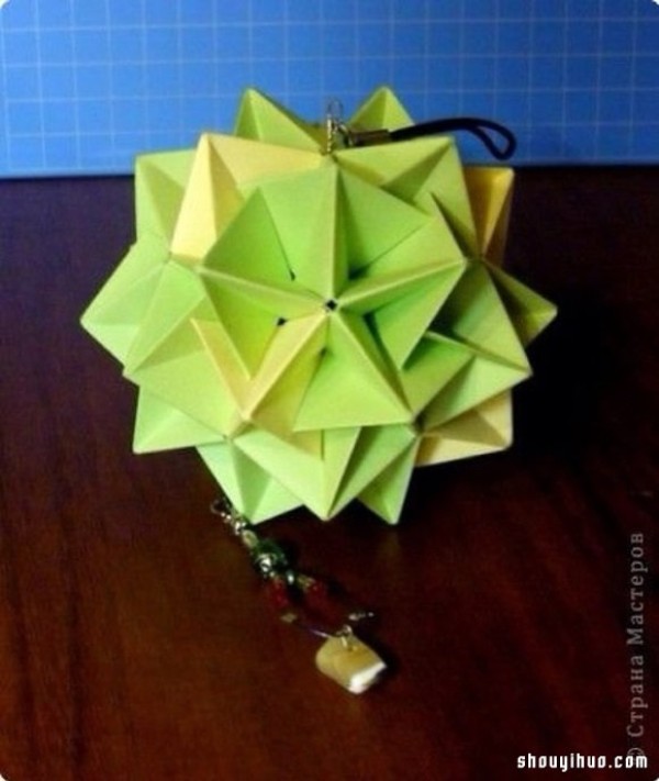 Appreciation of the beautiful handmade origami flower balls (7)