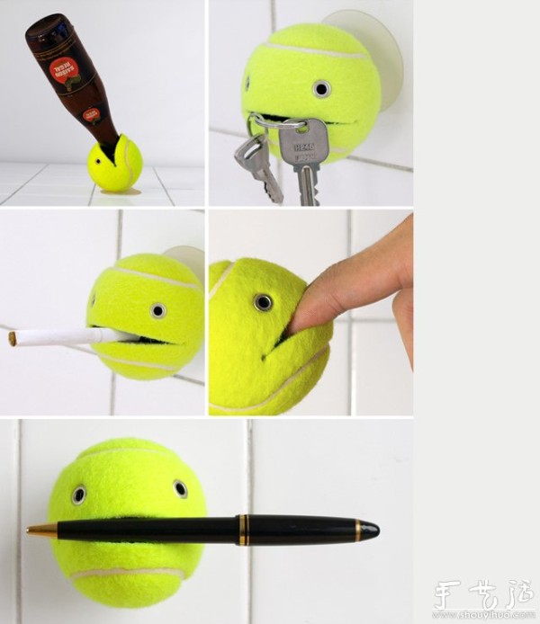 Various DIY methods of tennis in life