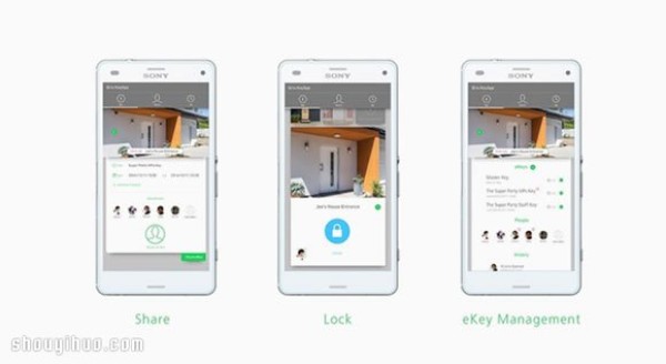 Qrio Smart Lock, a smart door lock launched by SONY