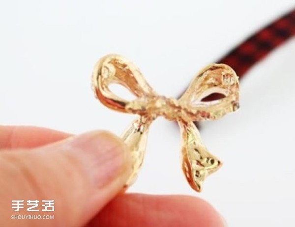 Simple DIY bow hairpin step by step handmade bow hairpin