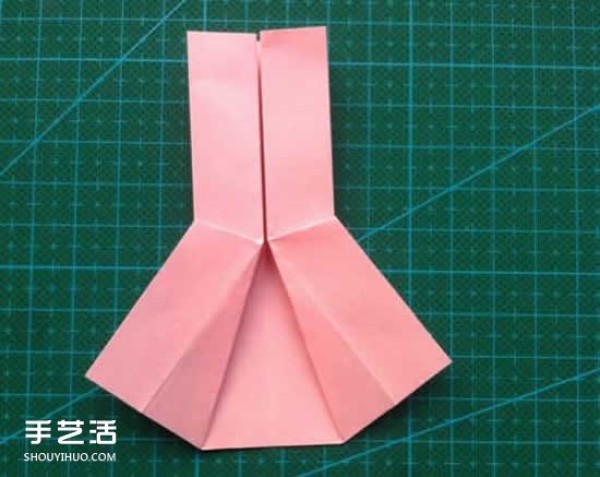 Childrens Origami Skirt Illustrated Tutorial How to Fold a Simple Little Skirt