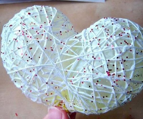 Valentines Day hollow heart DIY simple three-dimensional love decoration production