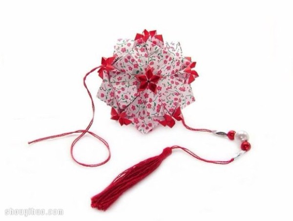 Appreciation of the beautiful handmade origami flower balls (4)