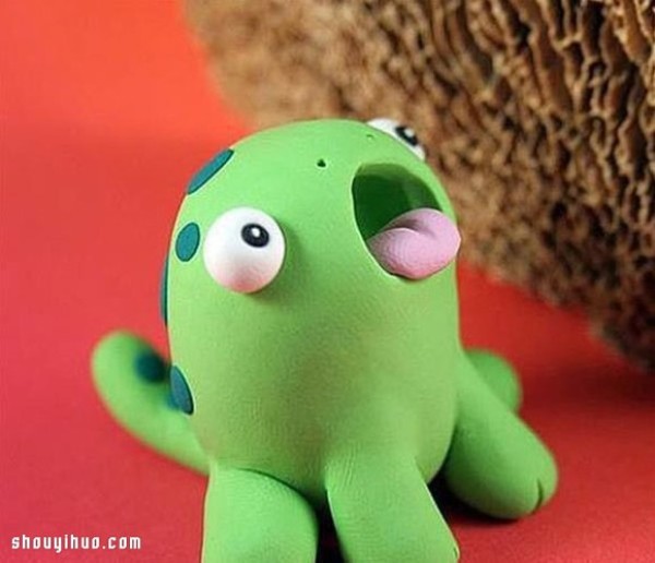 How to make little monsters with colored clay, DIY tutorial for clay monsters