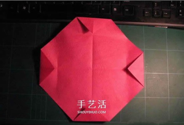 GG Rose Folding Illustration Beautiful and Detailed Rose Origami