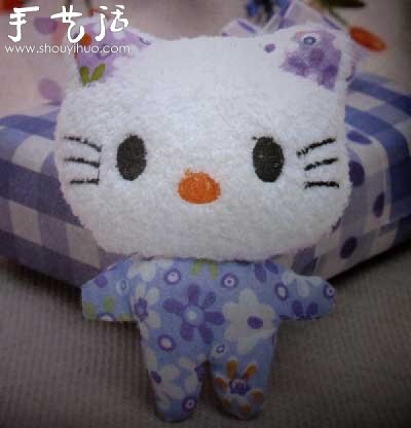 Fabric Cat DIY Handmade Fabric Cat Doll