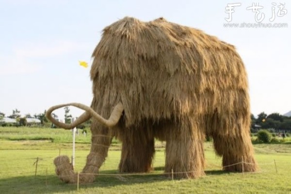 Turn straw into treasure and DIY various interesting sculptures