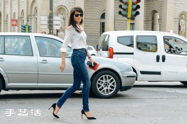 You must learn how to wear jeans if you learn from fashion street photography