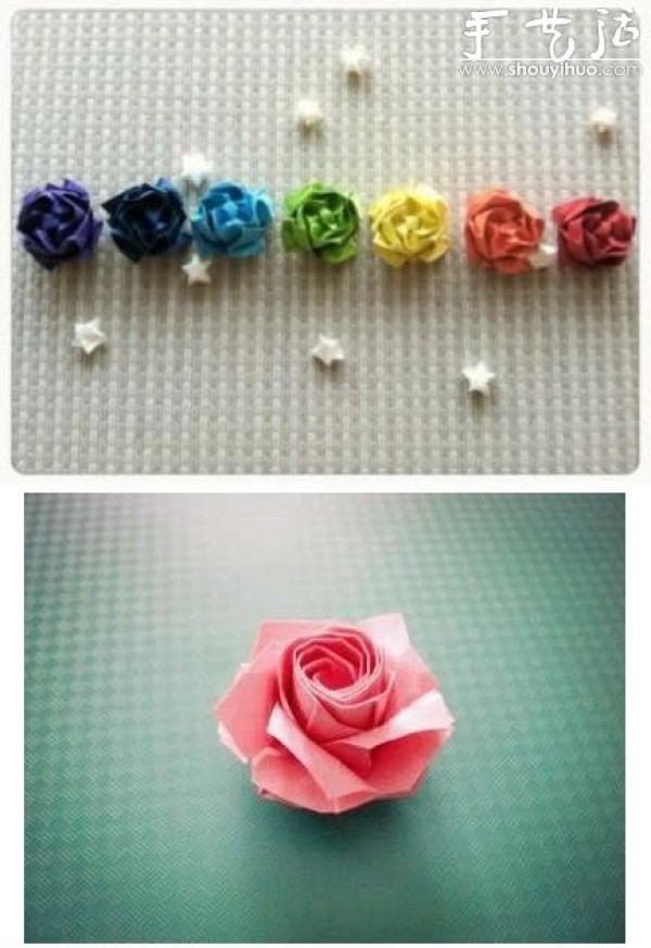 How to fold a Kawasaki rose, a tutorial on folding a Kawasaki rose