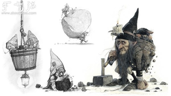 Canadian Jean-Baptiste Monge illustrations