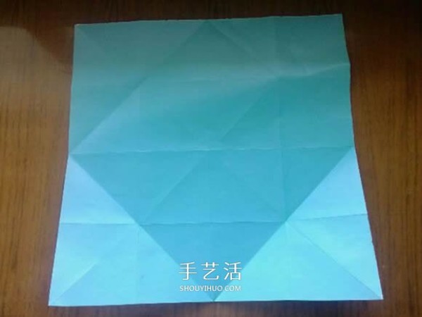 How to fold an eight-petal chrysanthemum and illustrate the 3D chrysanthemum origami tutorial for the Double Ninth Festival