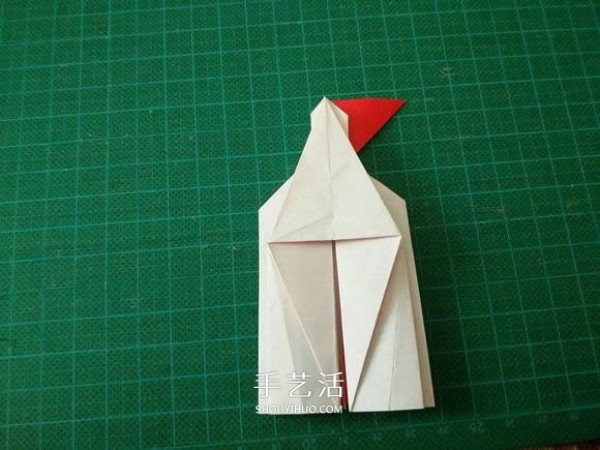 Illustrated tutorial on how to fold the Christmas crane How to fold the Christmas crane