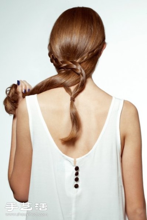 No more boring low ponytails, two romantic low-tail hairstyles DIY