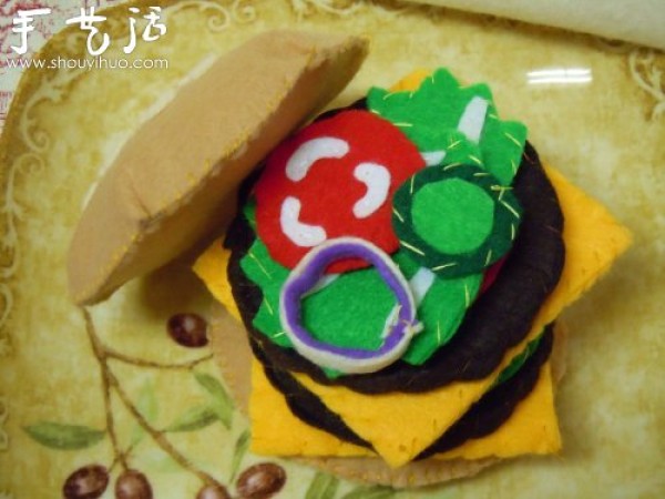 Handmade fabric DIY various exquisite snacks