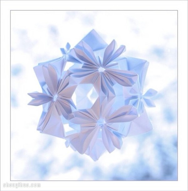 Appreciation of the beautiful handmade origami flower balls (3)