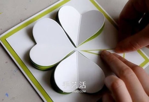 Valentines Day Confession Card: How to Make a Cute Clover Card