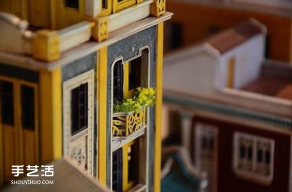 Exquisite arcade model works, arcade architectural model pictures to appreciate