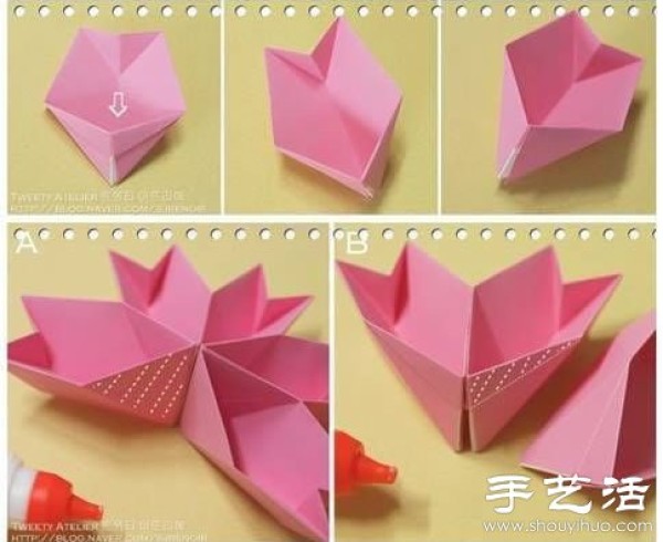 Origami Handmade: Fruit Plate Making Tutorial