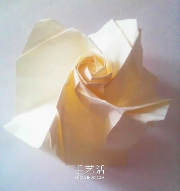 How to fold a rose, step by step diagram, how to fold a rose, step by step diagram