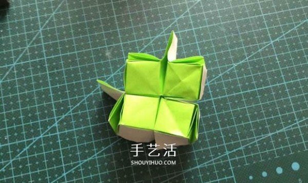 Origami Pieces, Illustrated Tutorial on Origami Puzzle