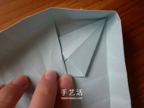 How to fold a love box with a lid origami Valentines Day love box