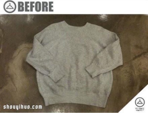 Old sweaters are simply transformed into handmade fresh short tops and jackets