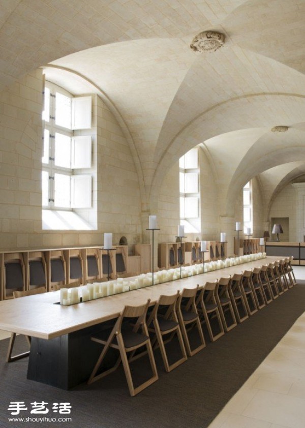 FONTEVRAUD ABBEY, a hotel transformed from a 12th-century monastery