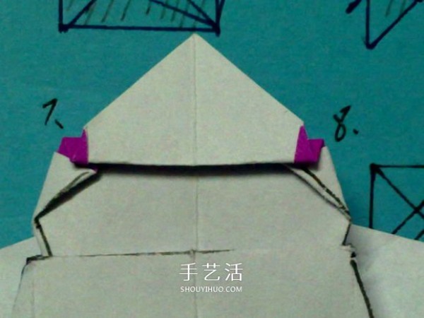 Mengshen Origami Tutorial Illustrated Steps of Folding the Cute Three-dimensional Damax