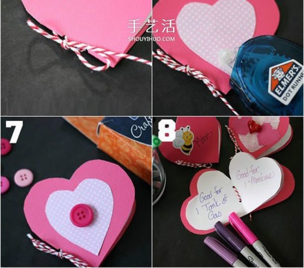 Simple and creative DIY Valentines Day love card