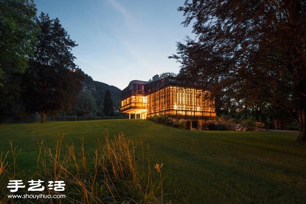 Beautiful Chinese-style private villa decoration design in the Austrian countryside