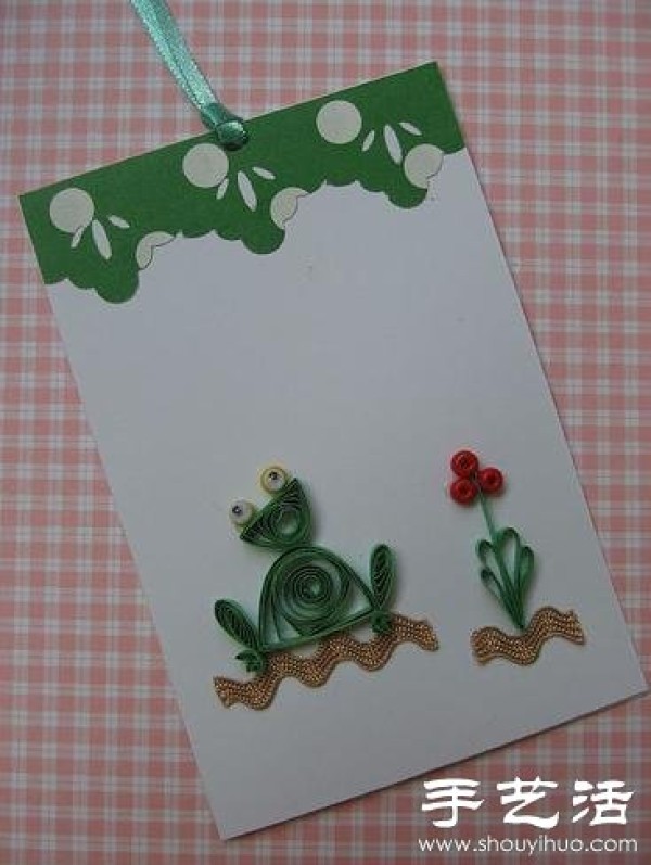 Simple and cute handmade paper quilling works