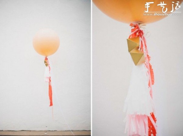 Handmade DIY wedding decoration balloons