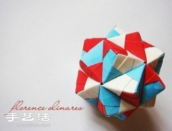 Appreciation of exquisite handmade three-dimensional origami works