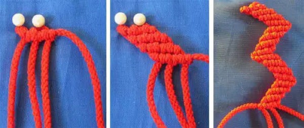 10 Illustrated Tutorials for Rope Knitting with 4 Ropes