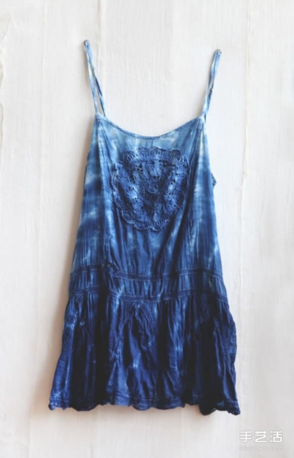 Indigo dyeing methods and steps for clothes, DIY diagrams for indigo dyeing clothes