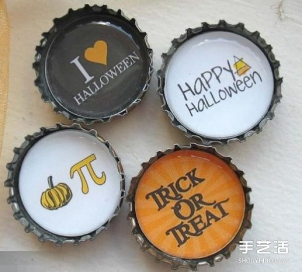 Cute and beautiful bottle cap painting pictures of metal bottle caps turning waste into treasures painting