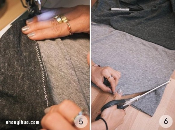 How to DIY an old T-shirt into a fashionable and cool long T-shirt