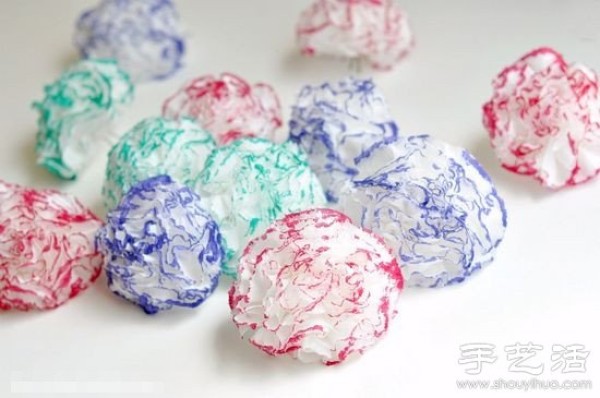 How to make DIY carnation paper flowers from napkins