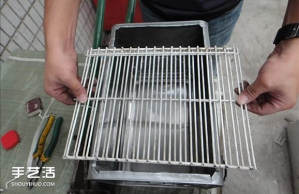 How to make a homemade barbecue grill with illustrations of how to make a simple charcoal grill