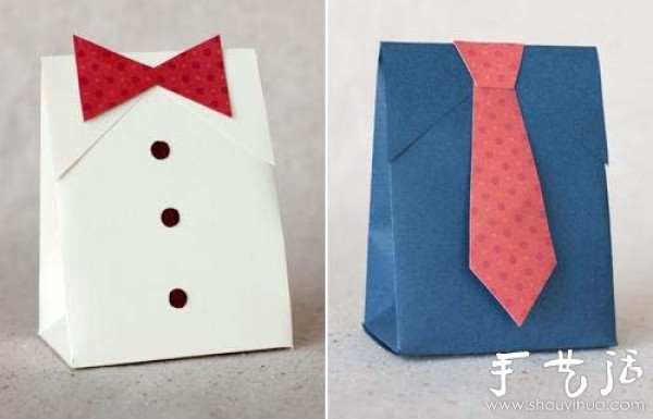 Cute Gentleman Paper Packaging Design